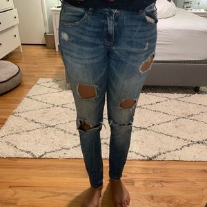 Zara ripped Jeans